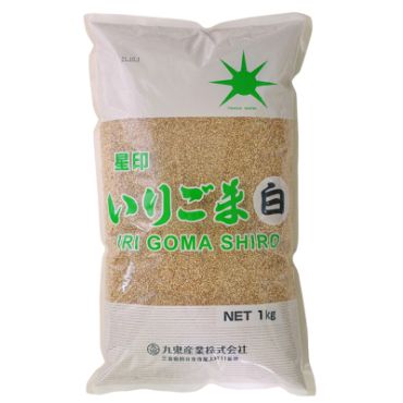 KSN Group Irigoma Sesame Seeds White-Kuki 1KG (1x1KG)